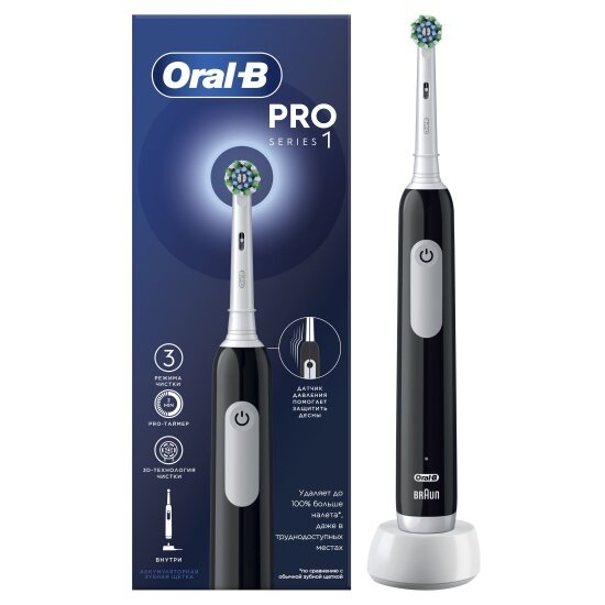 Зубная щётка электрическая Oral-b Pro Series 1, 1 насадка