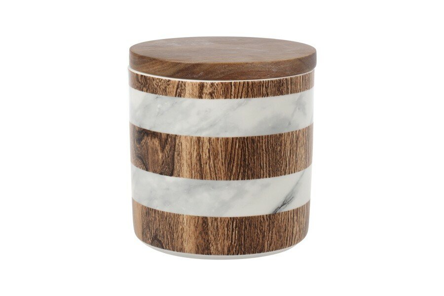 Банка для сыпучих продуктов Wood&Marble 12х115 см 07 л (Home&Style)