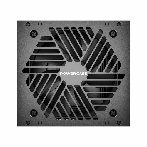 Блок питания Powercase PW500, 500W, 80+ Standart (PS-500W-DC) — фото 1