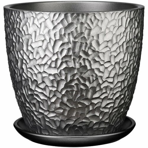 Горшок Композит Манго бетон серебро бутон 8 d-36 см 22л 4675₽