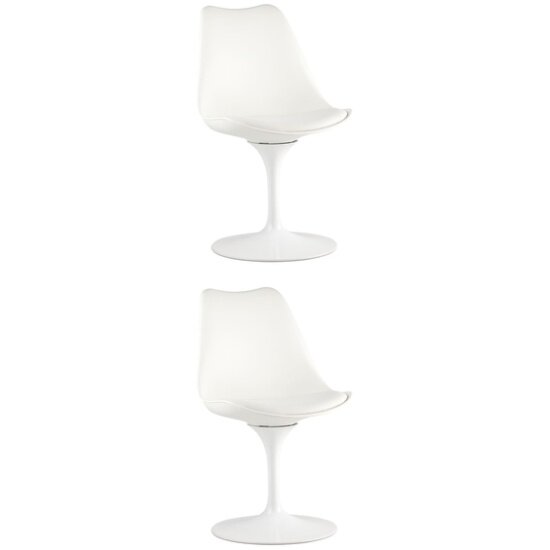 Стул обеденный Stool Group Tulip, белый (2 шт/уп)