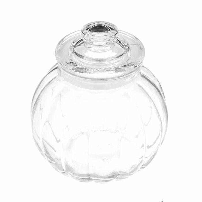 Банка для сыпучих продуктов Mallony Bolla, стекло, с крышкой, 1.3 л