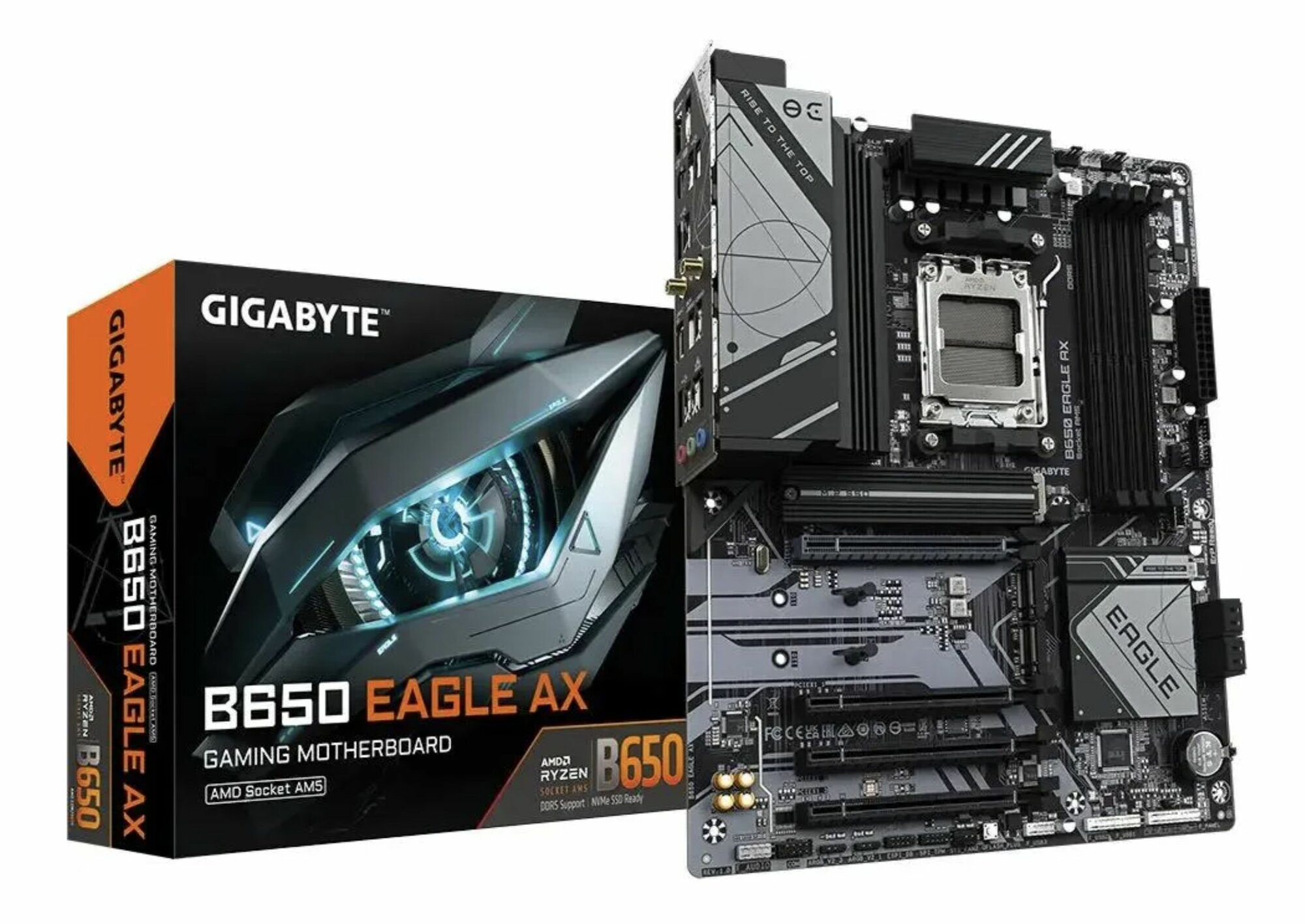 Материнская плата GIGABYTE AMD B650 SAM5 ATX B650 EAGLE AX 1.1