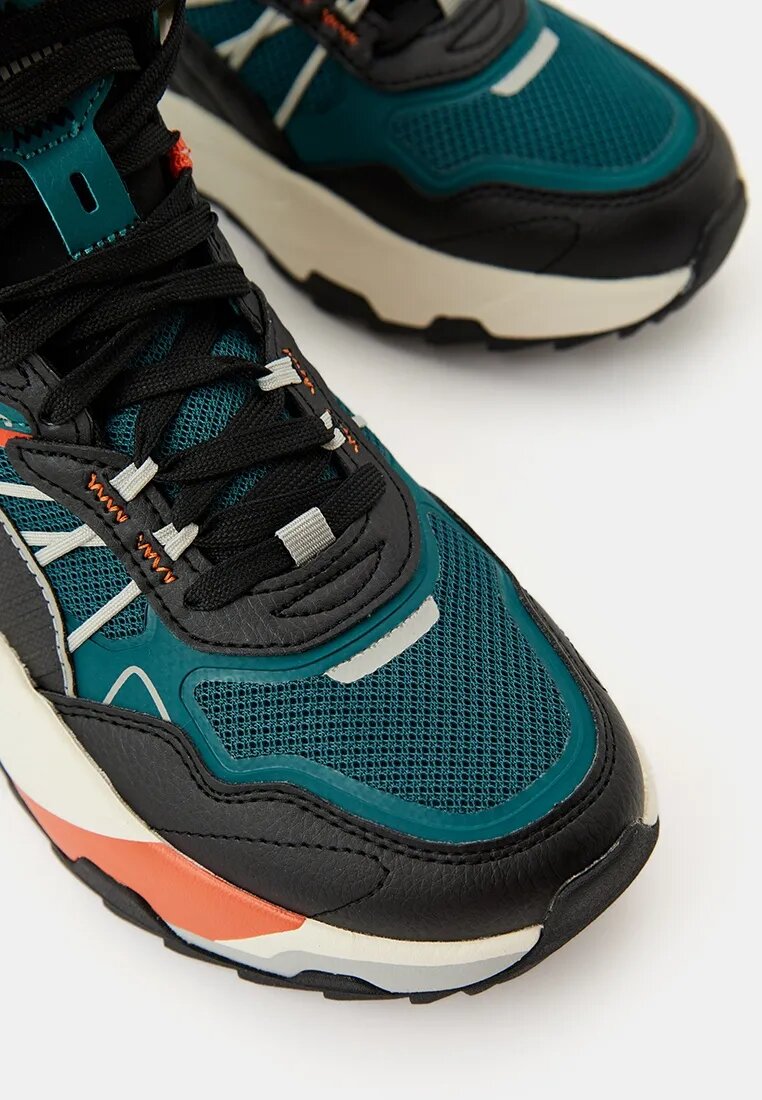 Кроссовки PUMA Trinity Mid Hybrid, размер 38, бирюзовый — фото 1