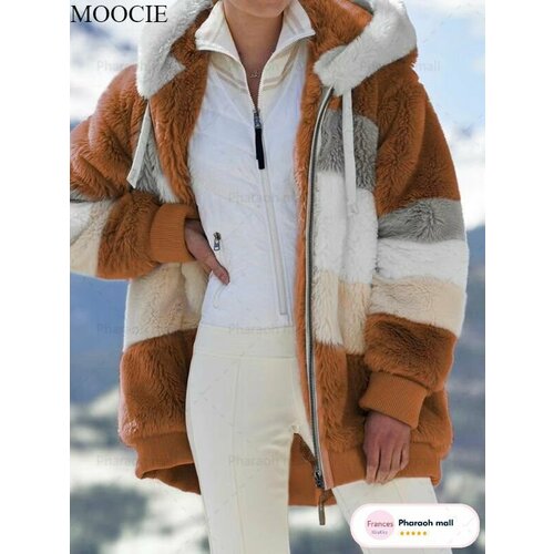фото Куртка moocie, размер xl, коричневый