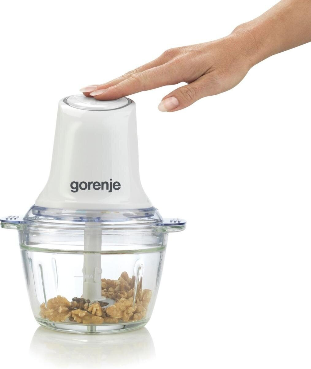 Измельчитель электрический Gorenje S501GW белый мощность 500Вт объем чаши 1л