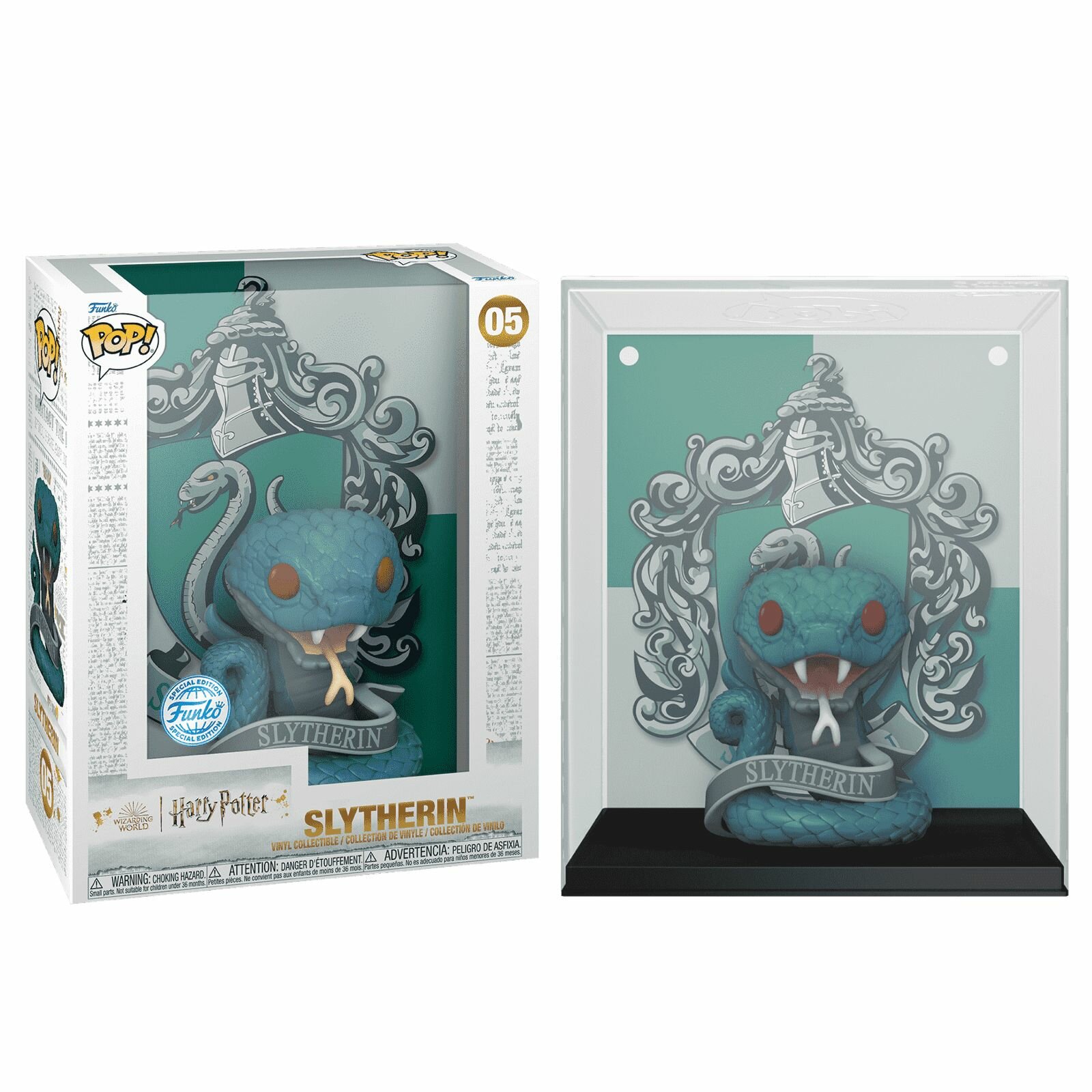 Фигурка Слизерин Арт обложка (Slytherin Art Covers) из фильма Гарри Поттер 05