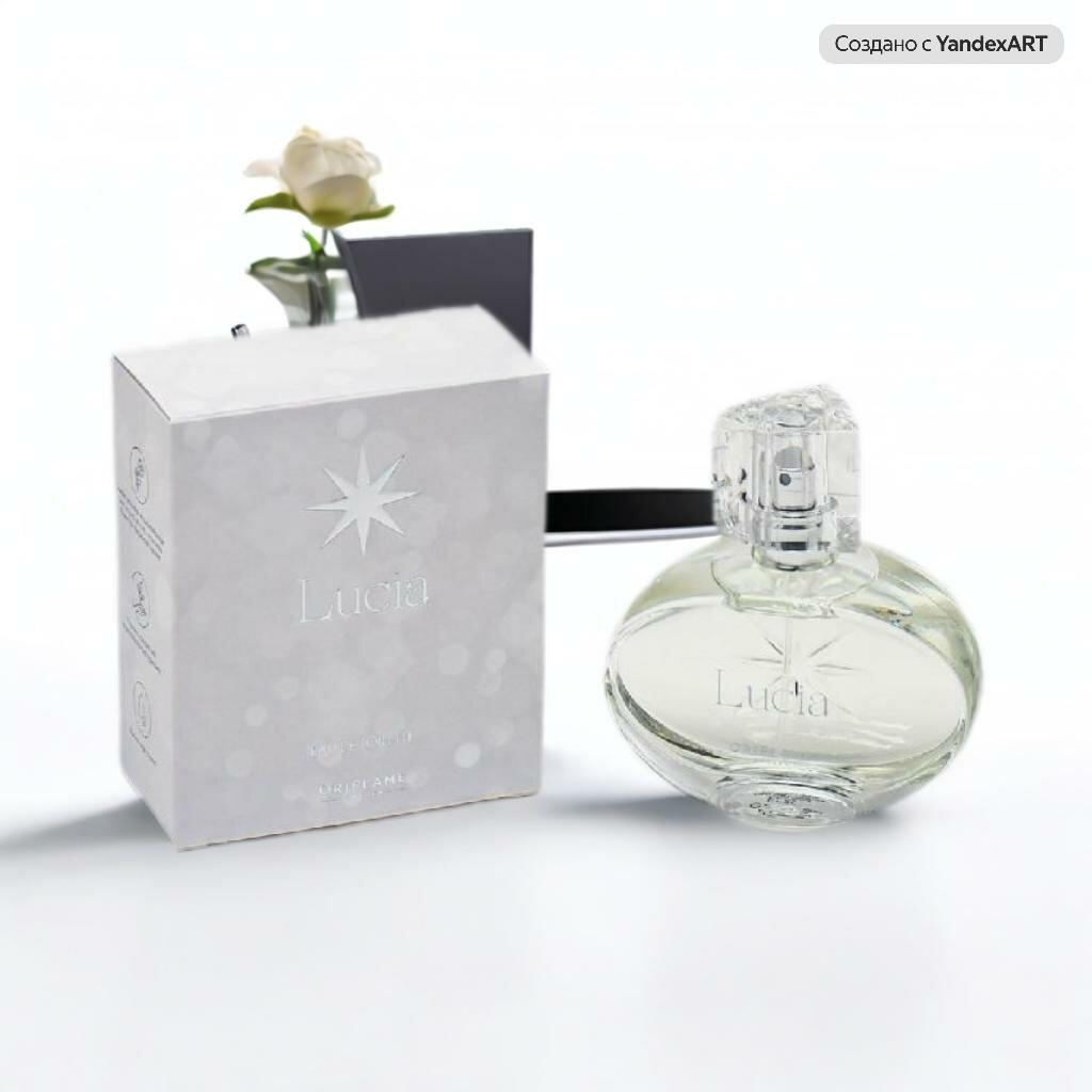 Туалетная вода Oriflame Lucia Bright Aura, женская, рефилл, 50мл оригинал
