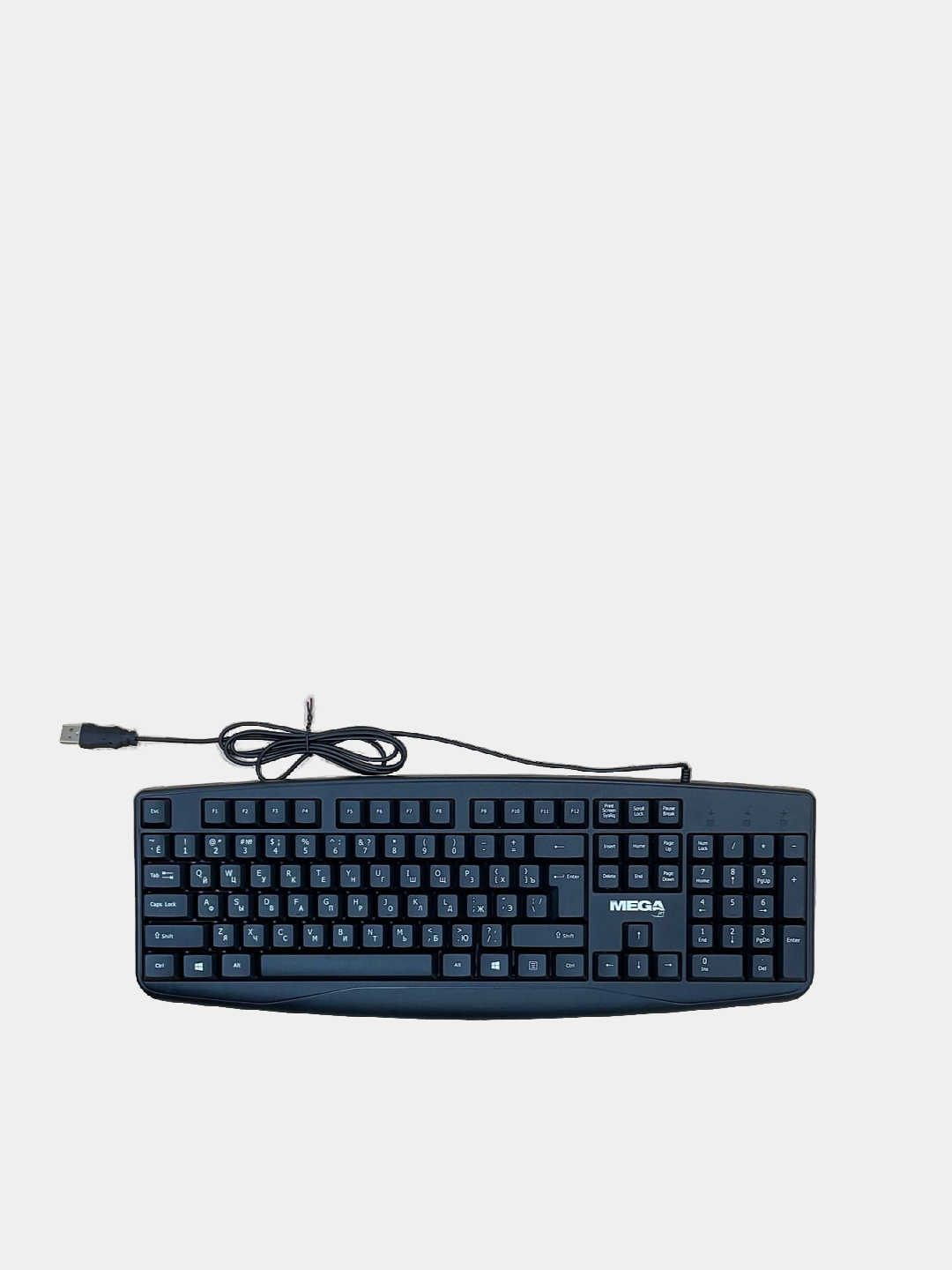 MEGA E-KB721 USB проводная компьютерная MEGA E-KB721 USB kabelli kompyuter klaviaturasi — фото 1