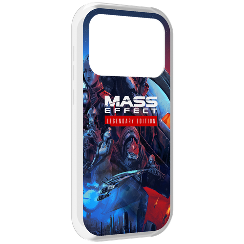 Чехол MyPads Mass Effect Legendary Edition для Oukitel F150 Air1 Pro / F150 Air1 задняя-панель-накладка-бампер чехол mypads mass effect legendary edition для realme x50 pro задняя панель накладка бампер