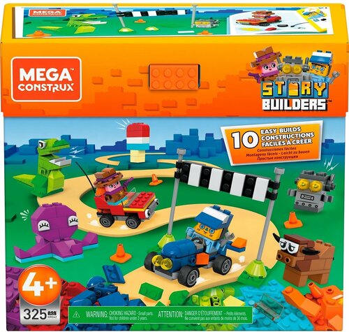 Конструктор Mega Construx Story Builders GRG42 Storybox, 325 дет.