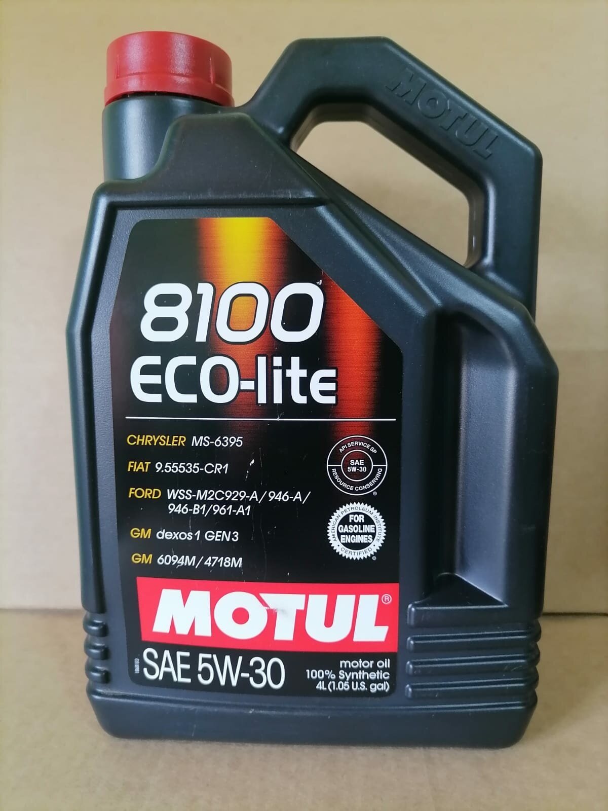 Моторное масло MOTUL 8100 Eco-Lite 5W-30 4л. синтетическое [108213] - фото №19