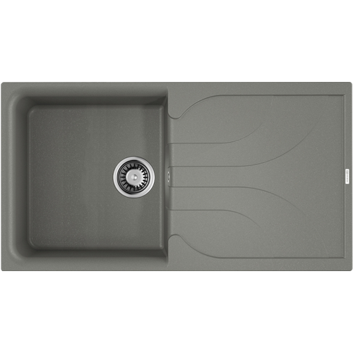 Кухонная мойка Omoikiri Yasugata 100-GR Leningrad grey 4993568