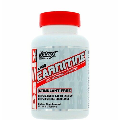 L-Carnitine (Л-карнитин) Nutrex Lipo-6 Carnitine 60 кап. nutrex lipo 6 carnitine 60 шт нейтральный