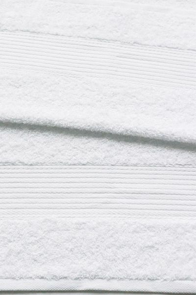 Полотенце белое для рук и лица 50х90 см , 350 г/м2 - фотография № 3