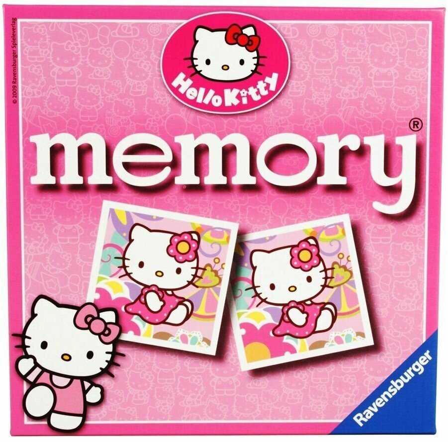 Пазл-головоломка Коллекция Mемори мини Hello Kitty