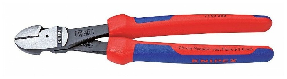 Кусачки боковые особой мощности KNIPEX KN-7402250