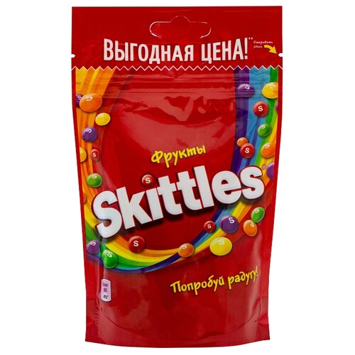 фото Драже Skittles Фрукты, 100 г