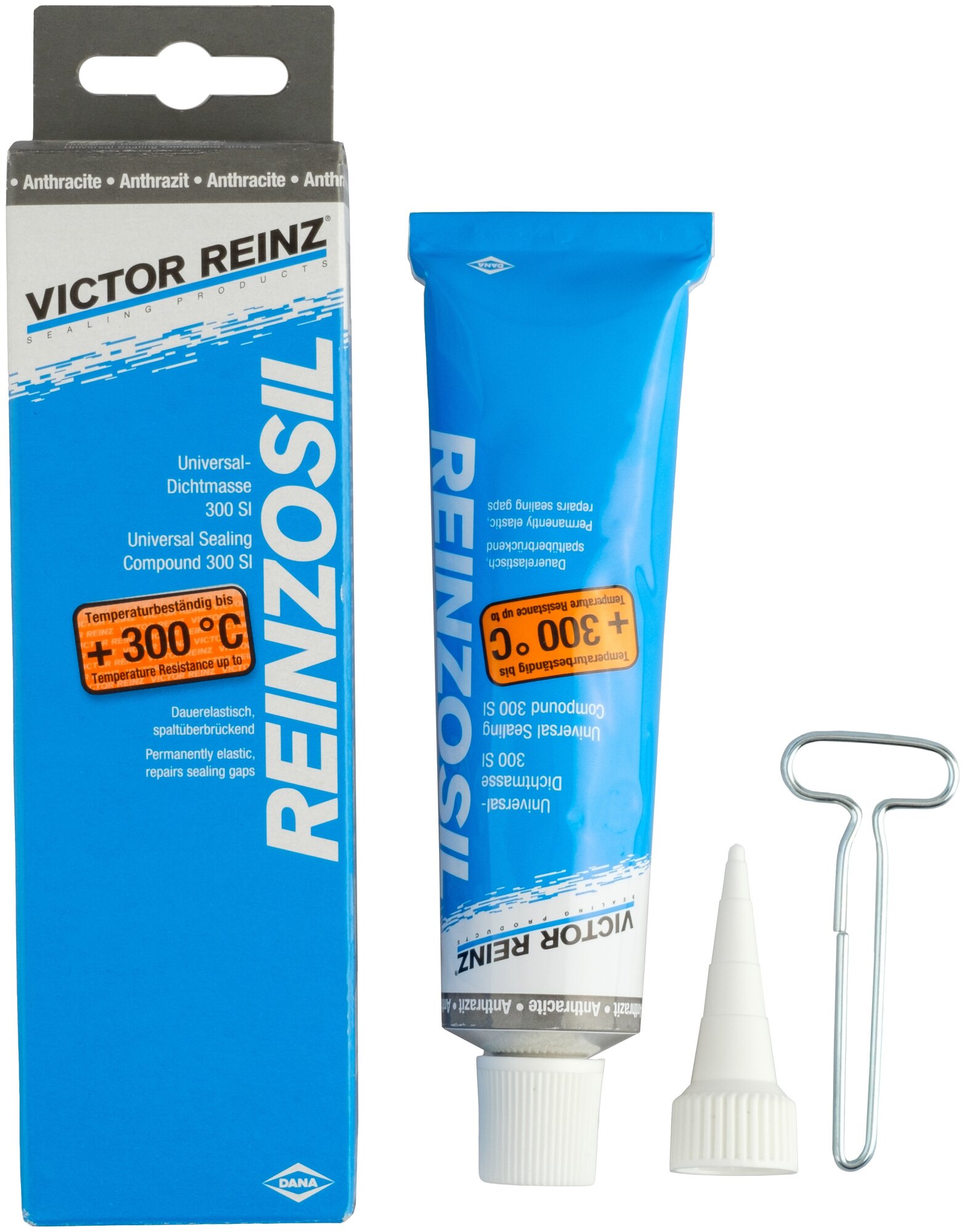 Герметик прокладок Victor Reinz REINZOSIL силиконовый (формирователь прокладок) +320 C (703141410) 70мл