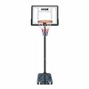 Баскетбольная стойка мобильная UNIX Line B-Stand Square с регулировкой высоты 160-210 см. щит 82х58 см (32 х 23), диаметр кольца 38 см. - изображение