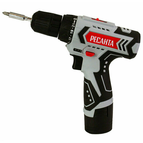 Дрель-шуруповерт аккумуляторная Ресанта ДА-12-2Л 329000₽