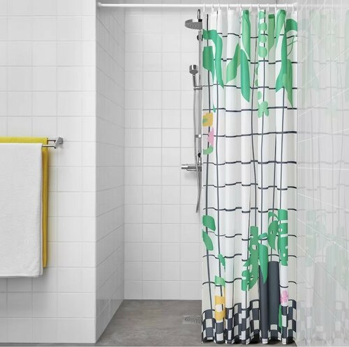Штора для ванной IKEA SNOJONKVILL 180х200см