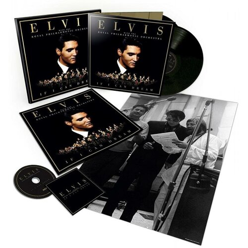 Elvis Presley. If I Can Dream. With The Royal Philharmonic Orchestra (2 LP) компакт диски rca elvis presley with the royal philharmonic orchestra if i can dream elvis presley with the royal philharmonic orchestra cd