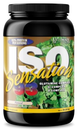 Ultimate Nutrition Iso Sensation 910 гр. 2lb (Ultimate Nutrition) Натуральный