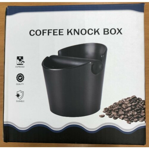 нок бокс для кофе металлический встраиваемый большой 911630 Ёмкость для отработанного кофе, контейнер, нок-бокс для кофе Черный