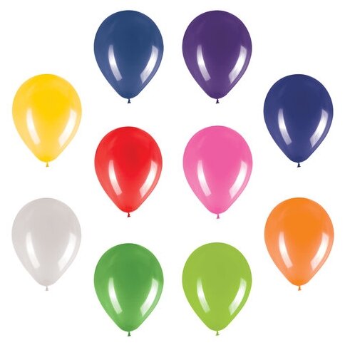 Набор воздушных шаров Золотая сказка Латекс 105003 (50 шт.)