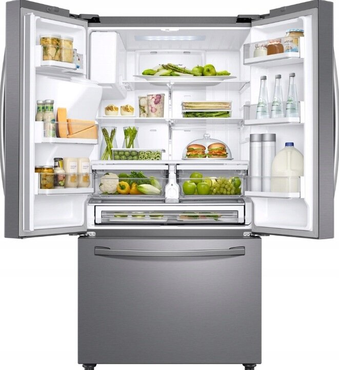 Холодильник Side by Side Samsung RF23R62E3S9 630L сталь - фотография № 4
