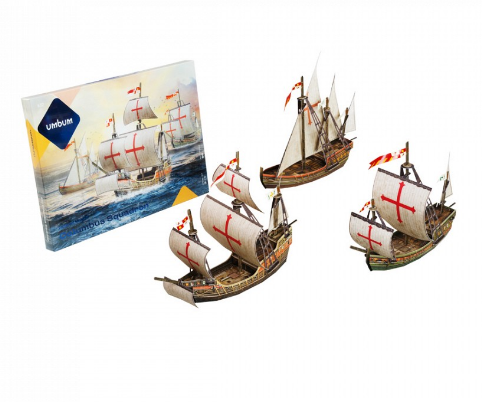 "Эскадра Колумба" Сборная модель из картона У632