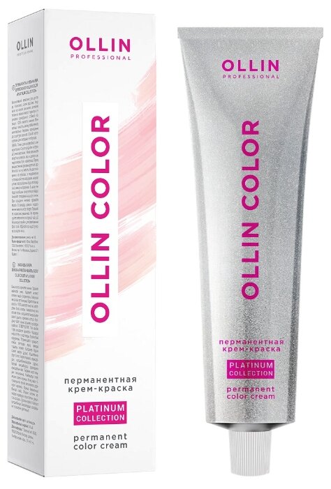 OLLIN Professional Color Platinum Collection перманентная крем-краска для волос, 100 мл