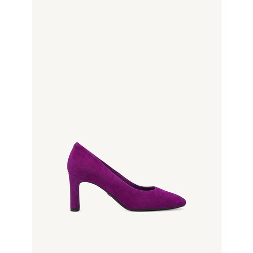 Туфли лодочки  Tamaris, натуральная кожа, размер 40, фиолетовый