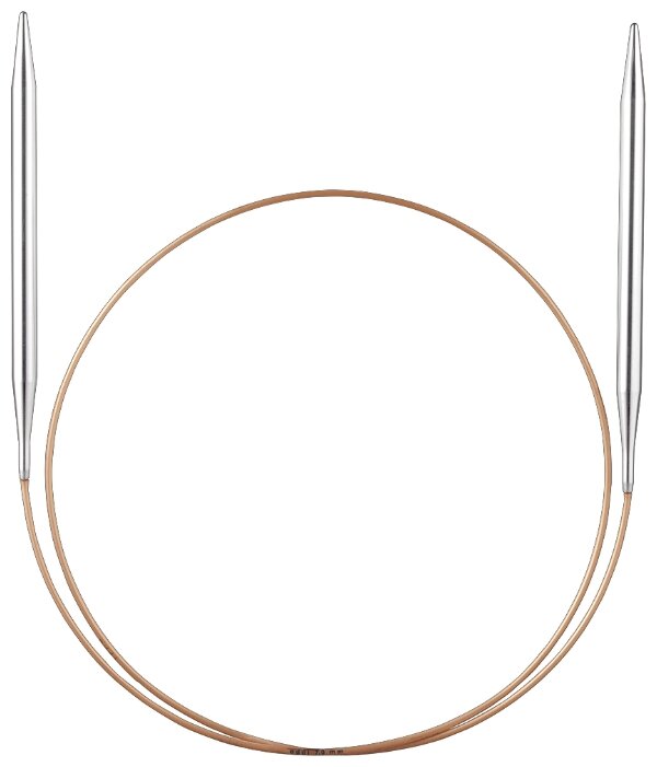 Спицы ADDI круговые супергладкие 105-7 диаметр 3.5 мм, длина 120 см