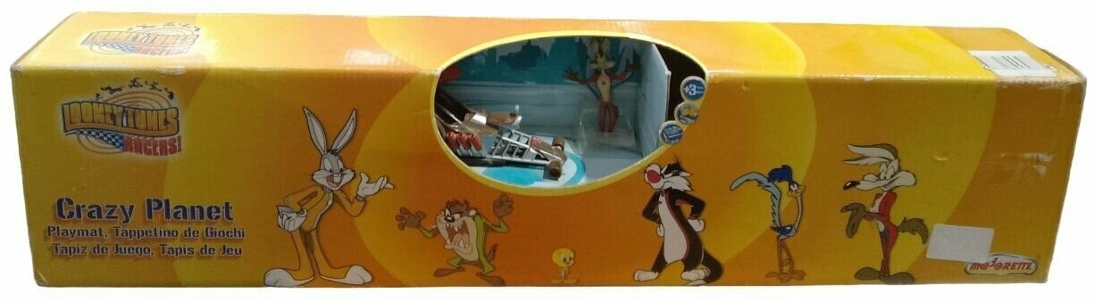 Игра поле Looney Tunes + машинка и койот Вайл И. Товар уцененный