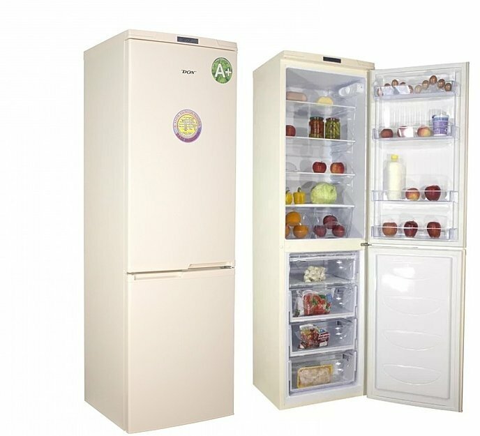 Холодильник DON R299Z золотой песок
