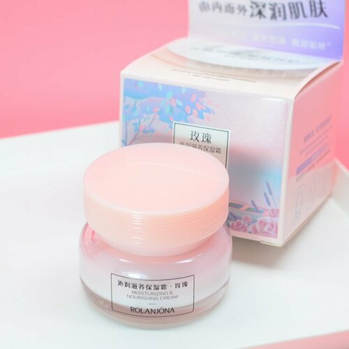 Питательный крем с экстрактом розы Rolanjona, 50 г