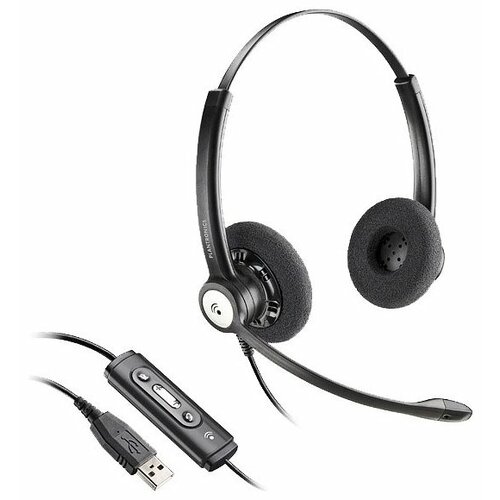 Проводные наушники Plantronics Blackwire C620-M, черный