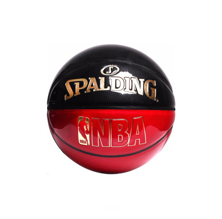 Баскетбольный мяч Spalding NBA, черно-красный, размер 7