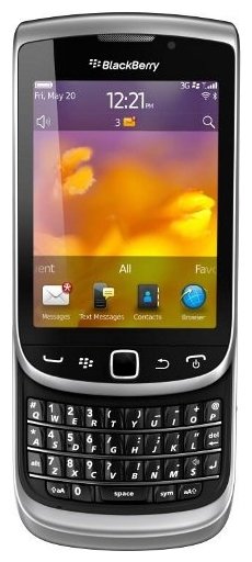 Смартфон BlackBerry Torch 9810, 1 SIM, черный/серебристый