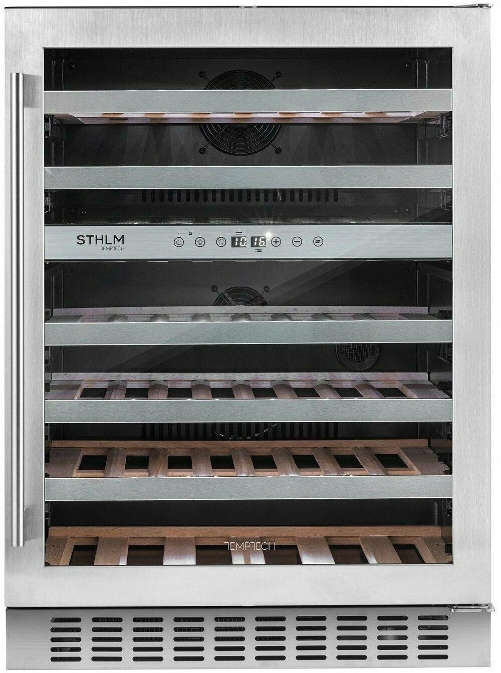 Винный шкаф встраиваемый Temptech STX60DS - фотография № 9