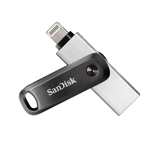 флеш память 128gb sandisk cz810 extreme go usb 3 2 black 1 шт SanDisk Флешка SanDisk iXpand Go USB 3.0/Lightning 128GB