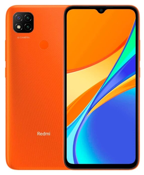 Смартфон Xiaomi Redmi 9C 2 Смартфон Xiaomi Redmi 9C 3/64GB оранжевый