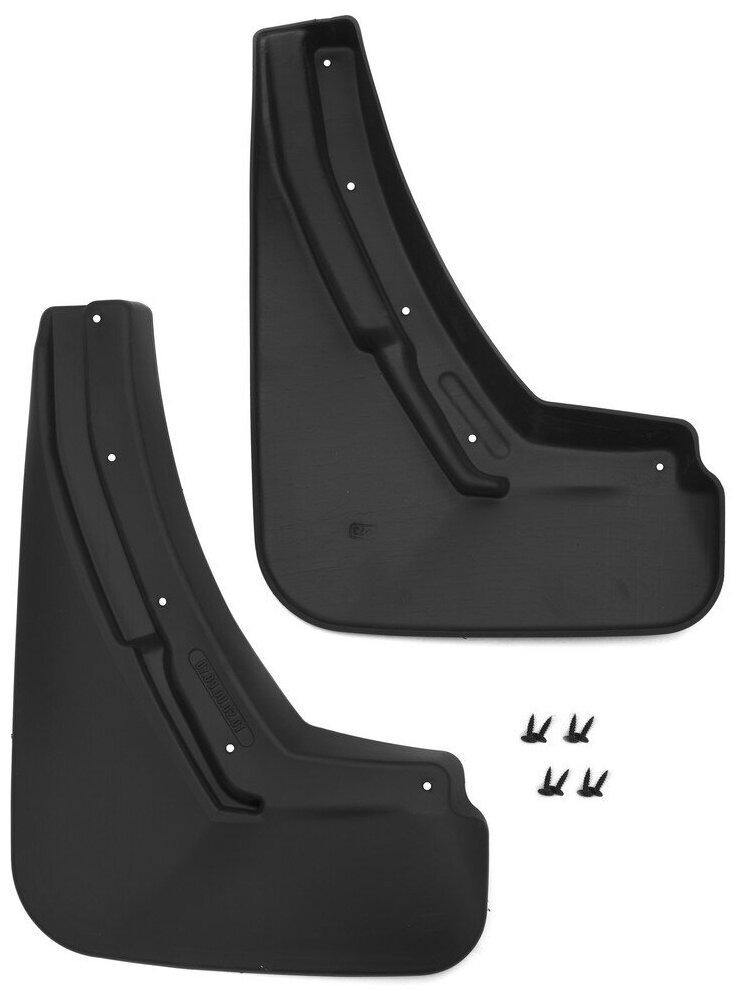 Брызговики задние подходят для CADILLAC Escalade, 2015-, 2 шт. (standard) / Кадиллак Эскалейд