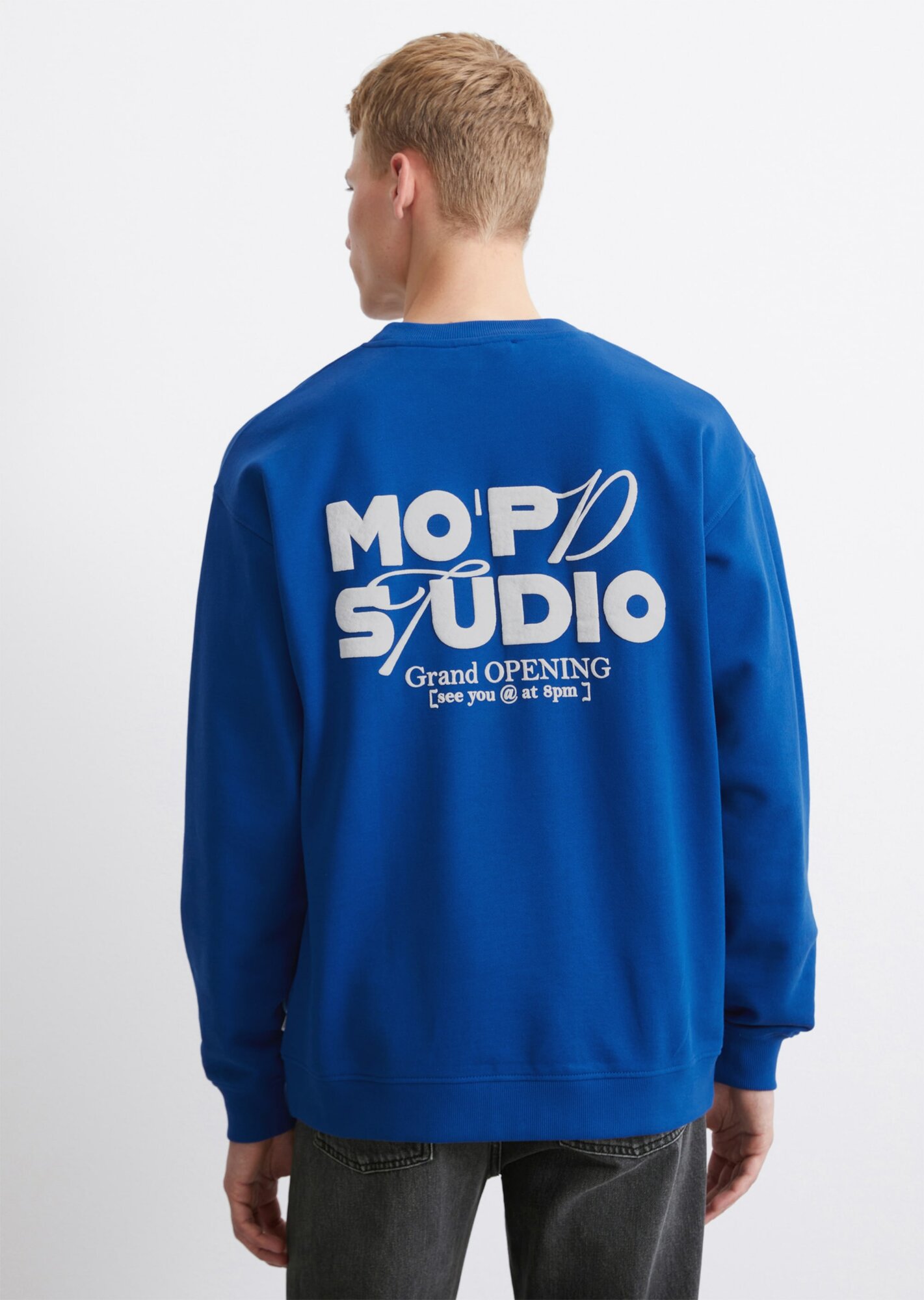 Свитшот Marc O'Polo, размер L, , синий — фото 1