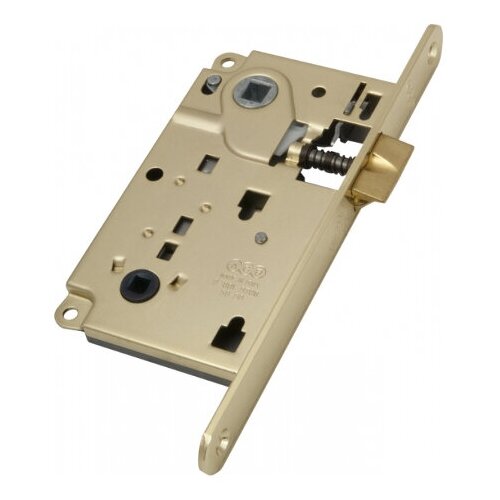 Замок AGB АГБ Centro межкомнатный WC защёлка вверху латунь B010135003 2257₽