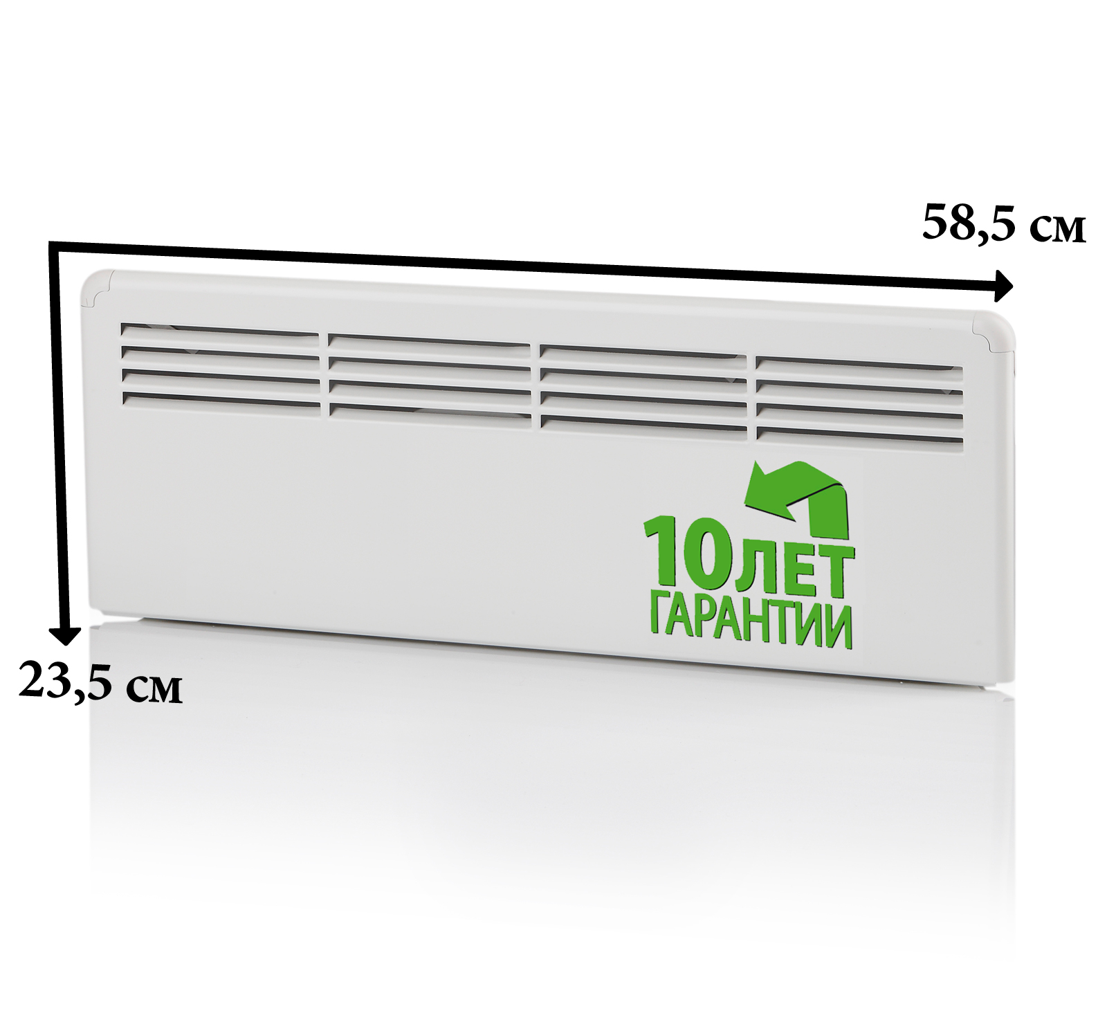 конвектор ENSTO FinnHeat Mini EPHBMM02PR 250 Вт, механический, 235x585х85, настенная/напольная установка - фото №4