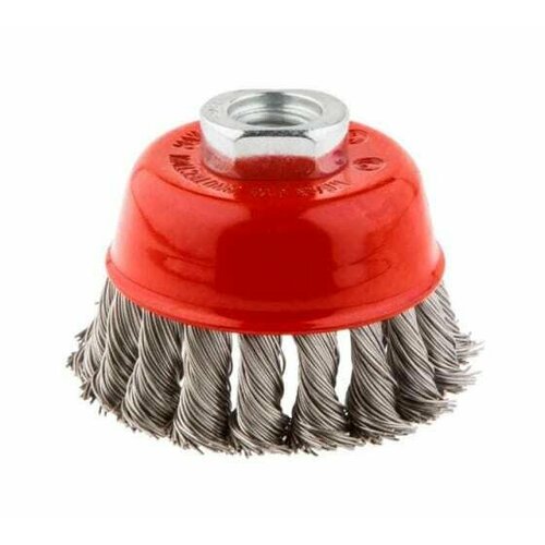 Щетка проволочная чашечная INOX (100 мм; М14) GRAPHITE 57H587