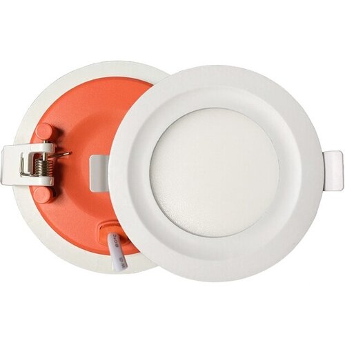 Светильник встраиваемый LED балтийский стиль Tiny 90мм 5Вт белый